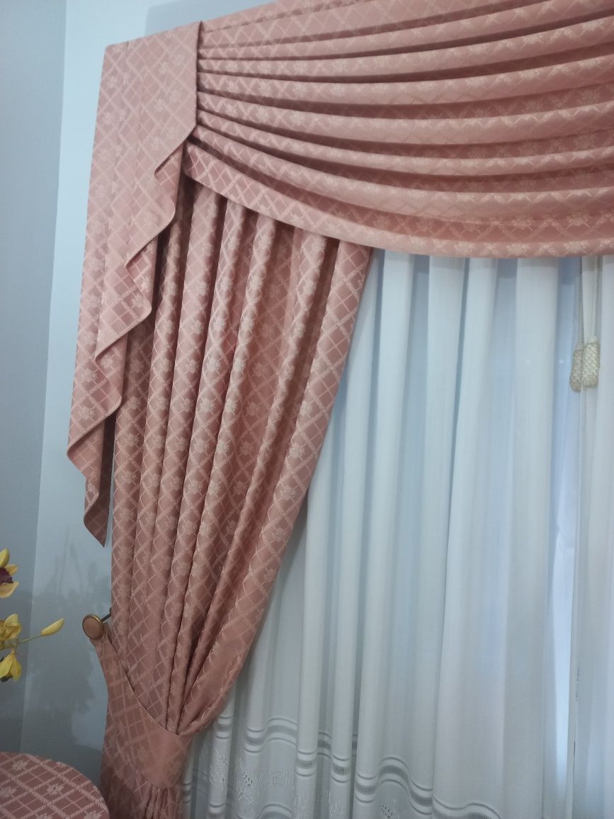 Cortinado com pendentes