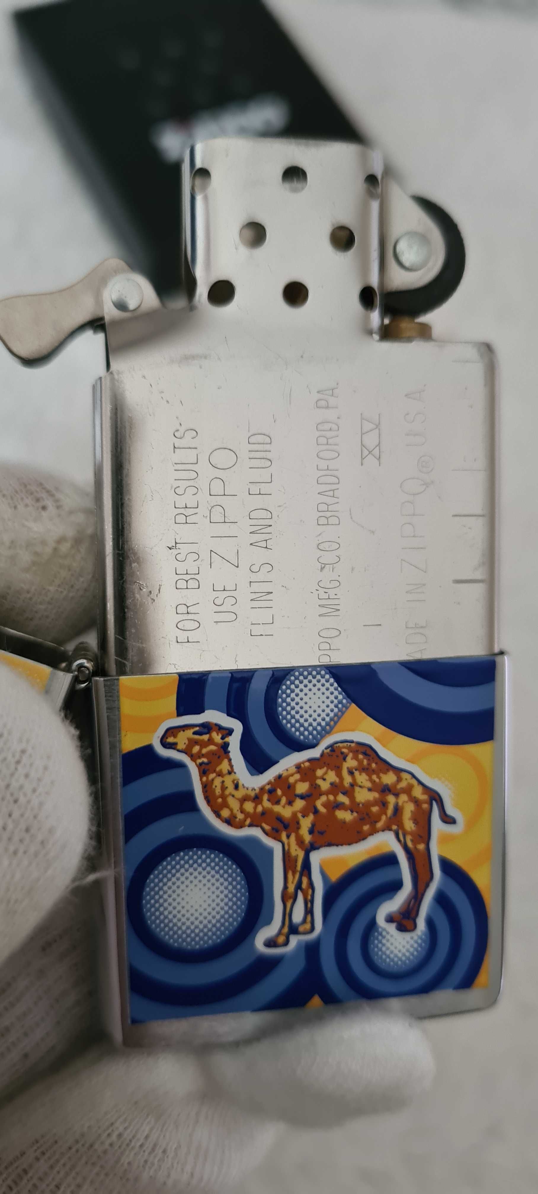 Zapalniczka Zippo Camel XV 1999r. Nowa