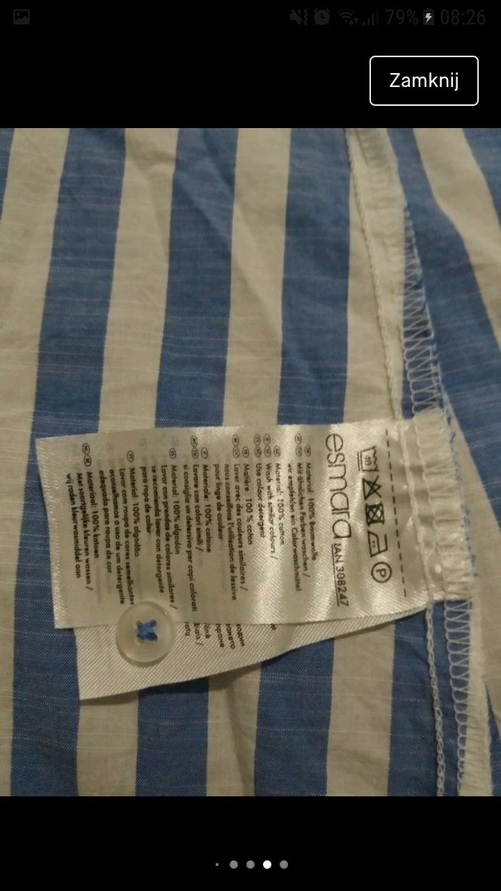 koszula w pasy rozm. xs Esmara
