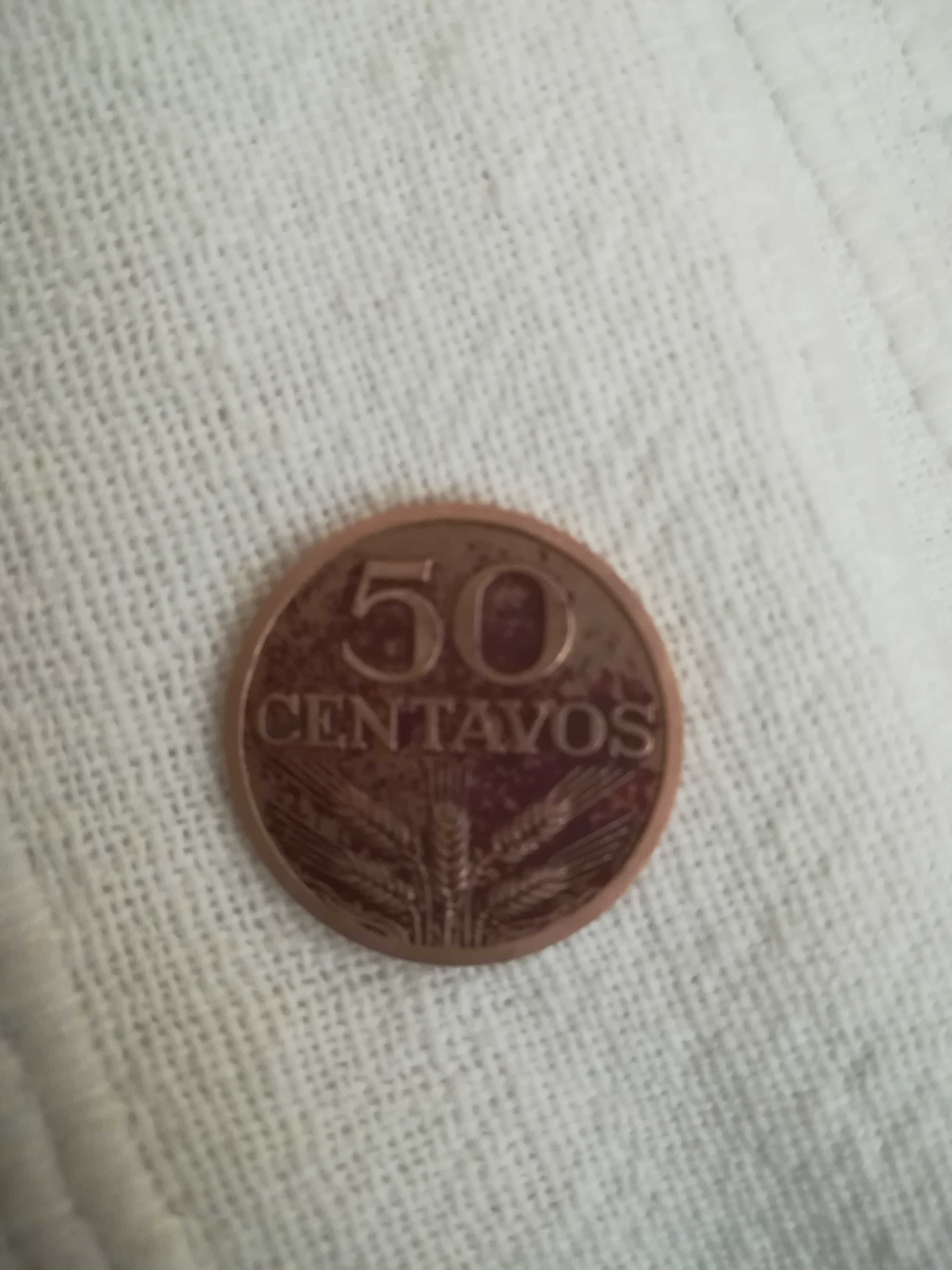 Moeda 50 centavos