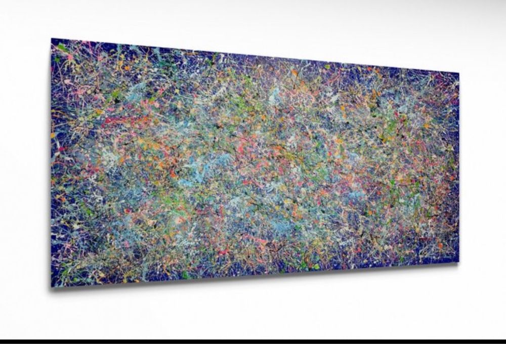 Quadro Pintura “Corais” de Ivanka Matiss 100x175