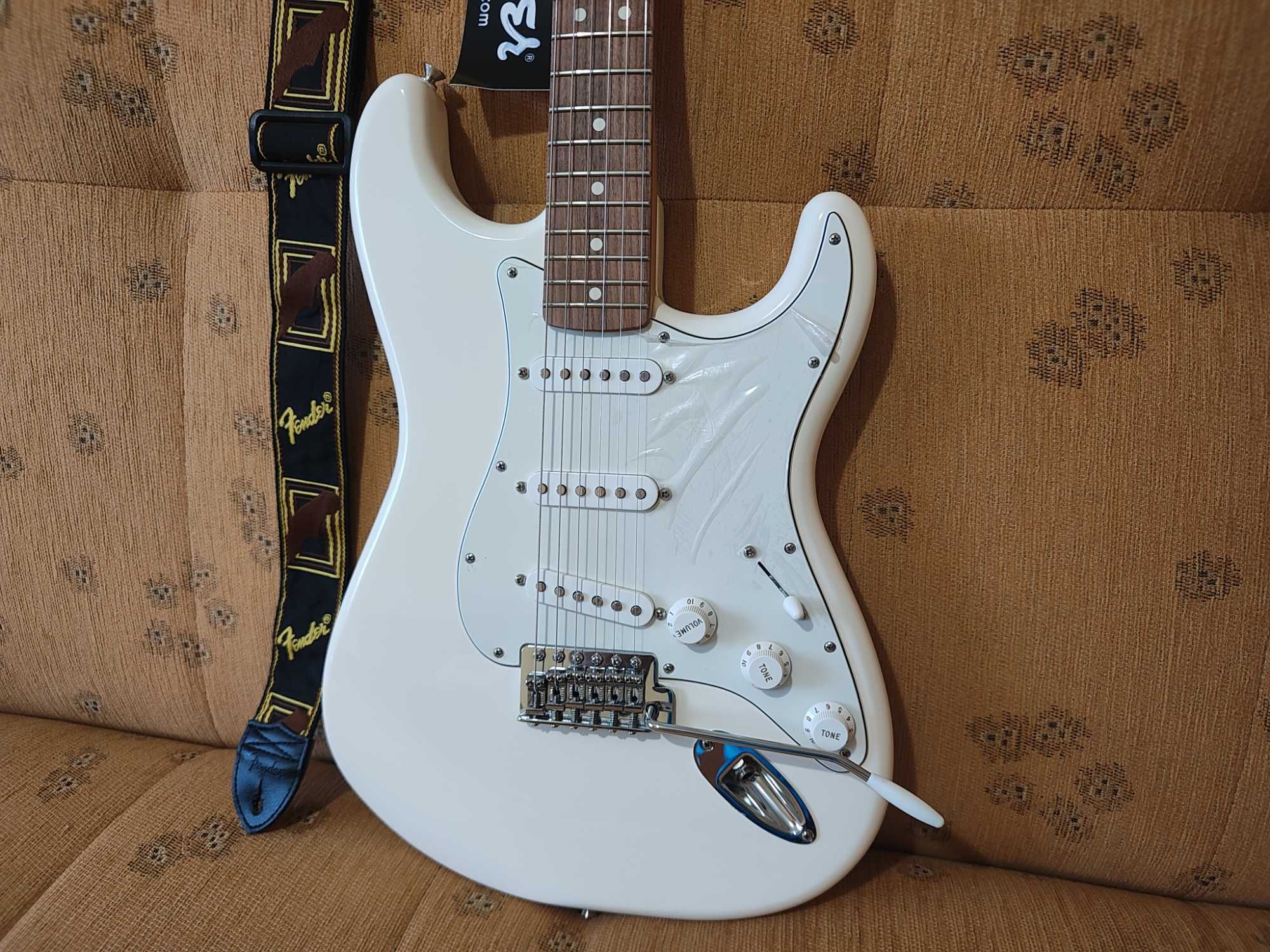 Gitara Fender Stratocaster Original Arctic White/ Jak Nowa