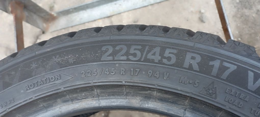 Opona 1szt 225/45/17 94V Semperit Speed Grip 5 2022 Jak Nowa 9mm