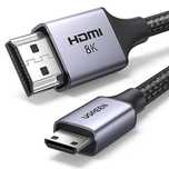 Kabel Ugreen Hd163, 15514 mini Hdmi / Hdmi 2.1/8k 1m - szary