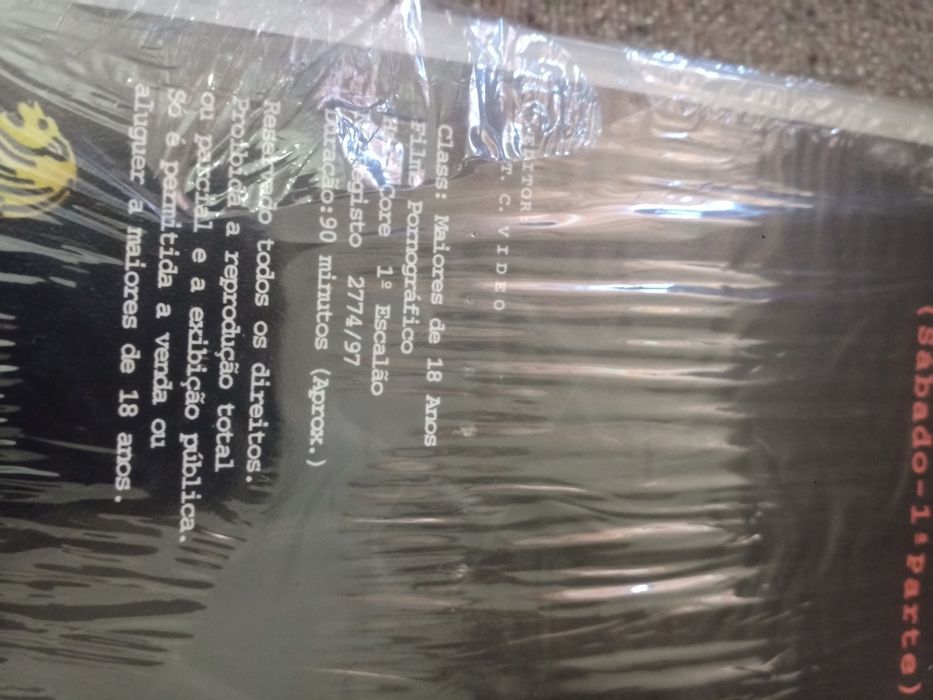 Cassetes de VHS filme