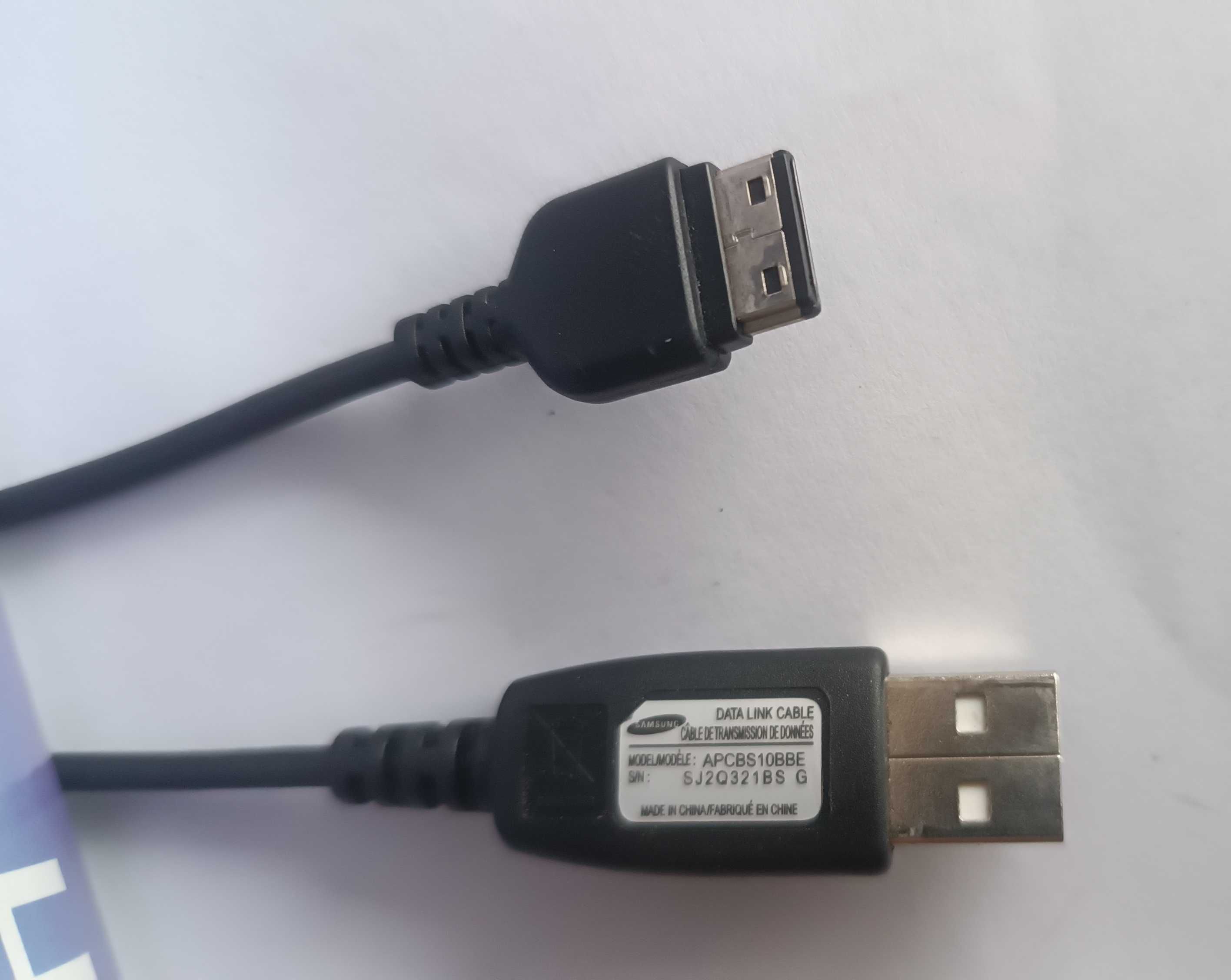 Kabel do transmisji danych i ładowania Samsung APCBS10BBE - S20-0,8 m
