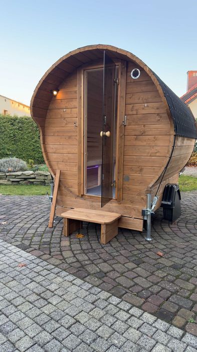 Mobilna Balia Ogrodowa, Sauna, jacuzzi. Wynajem całoroczny!