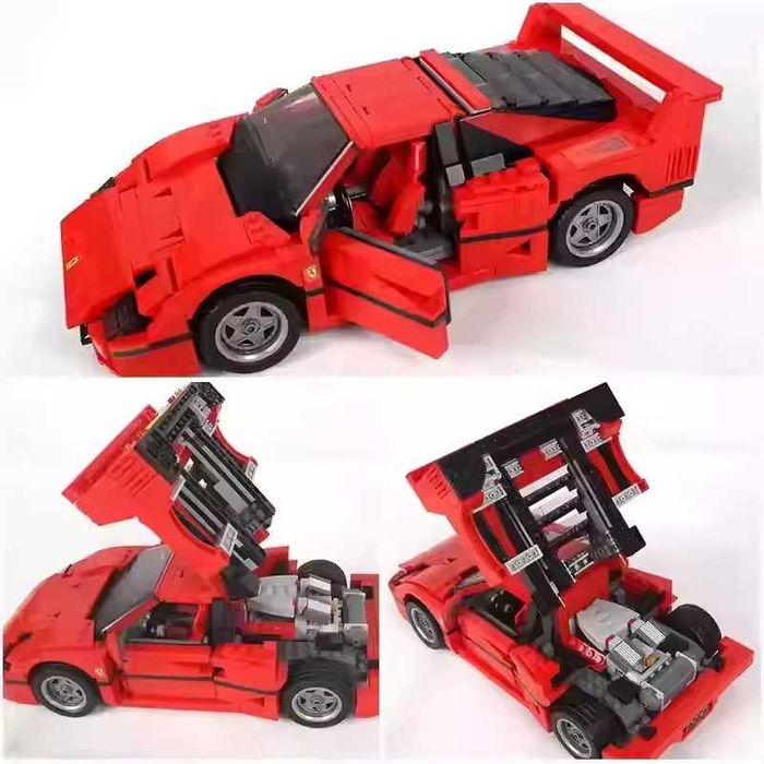 Конструкторы 1в1 Lego Creator/Icons - Ferrari F40 | DeLorean |