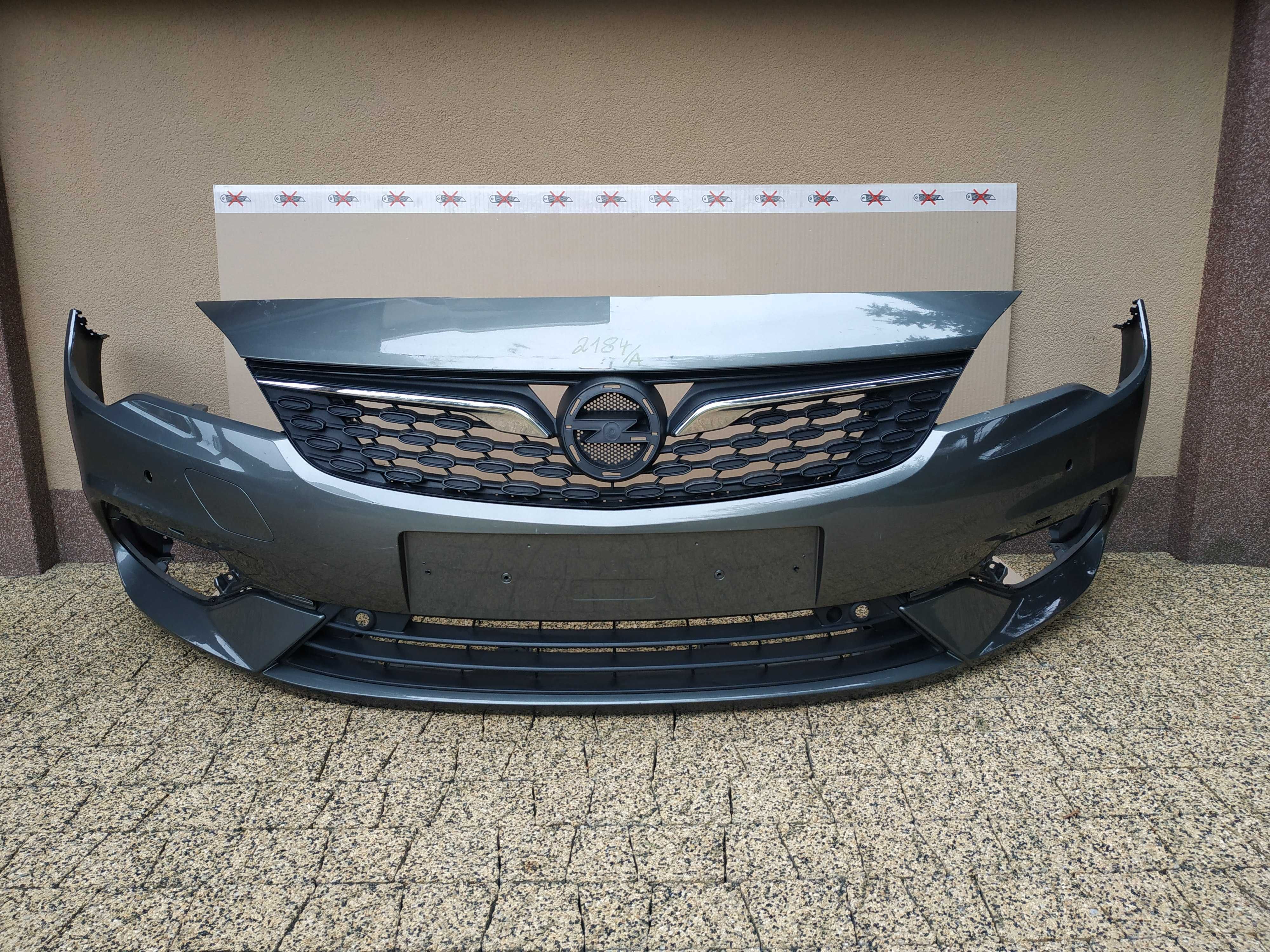zderzak grill atrapa chrom opel astra k v lift 4 pdc