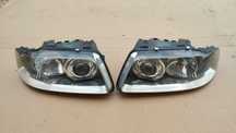 Lampy Lampa przód Lewa Prawa AUDI A3 8L Lift ORG HELLA SZKŁO BDB