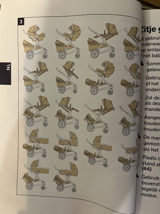 Wózek podwójny nuna demi grow rok po roku dla rodzeństwa