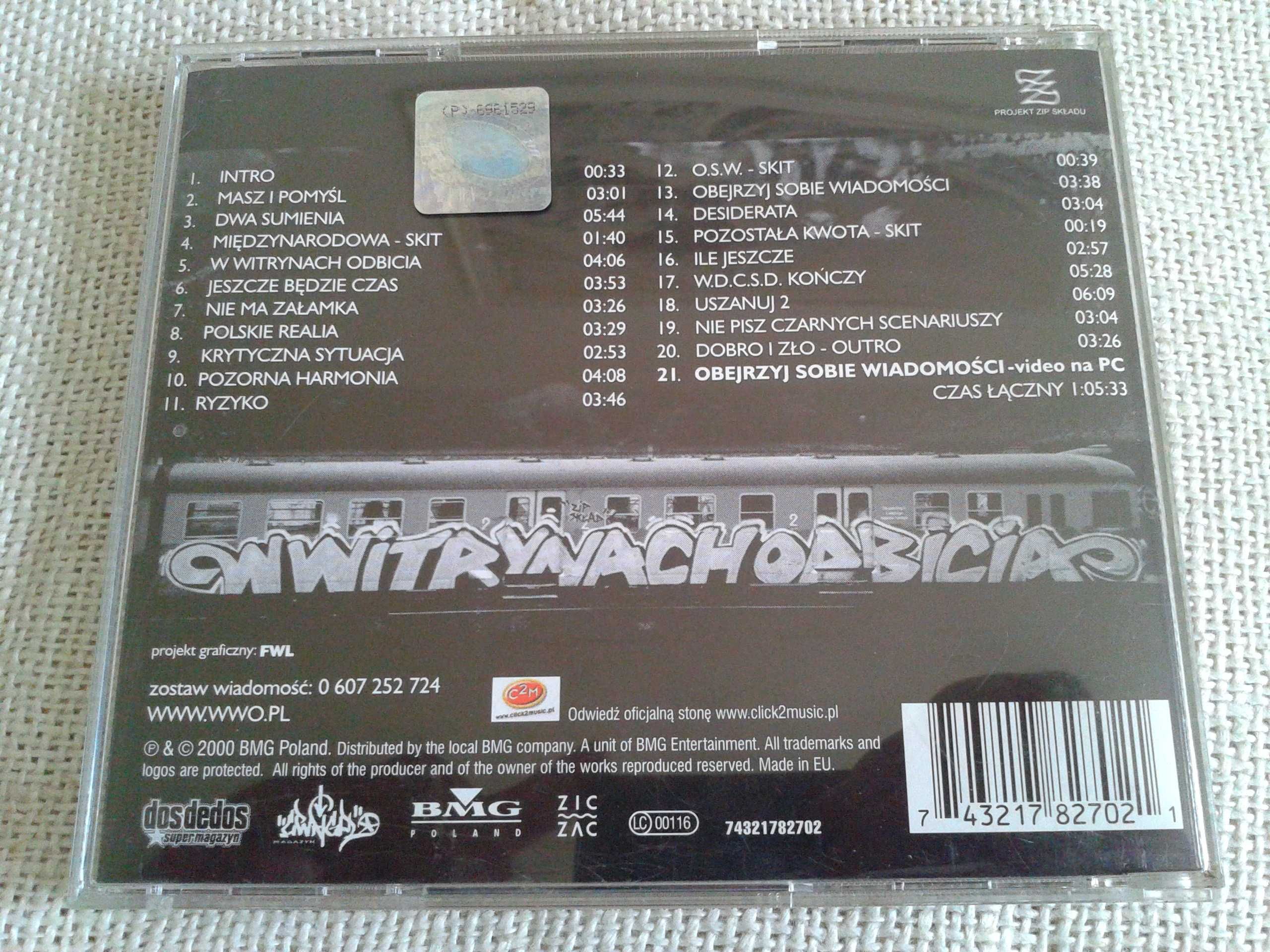 W Witrynach Odbicia - Masz I Pomyśl  CD