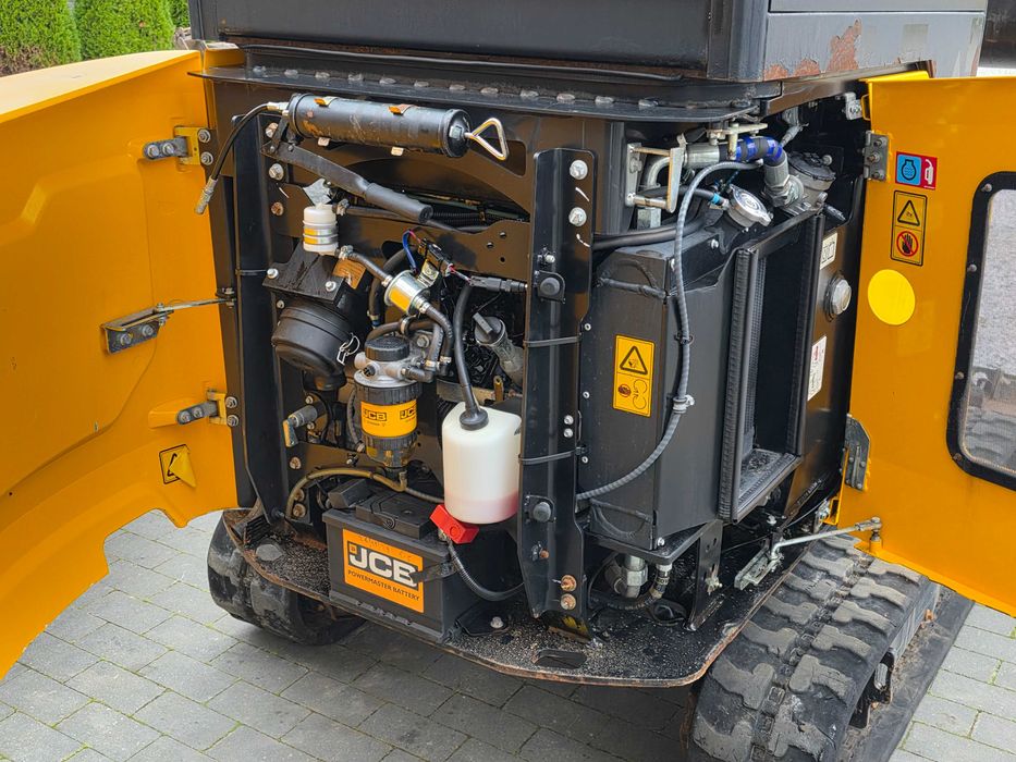 mini koparka JCB 16 C-1 okazja 2018 r sprowadzone serwis 1 wł. 2 łyżki