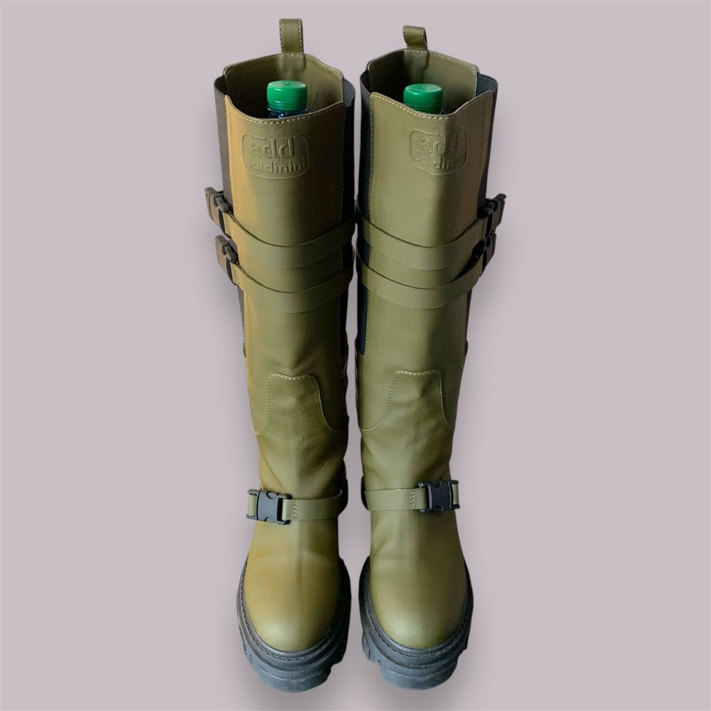 Вживані жіночі черевики Baldinini ADD military green 40 р. стан нових