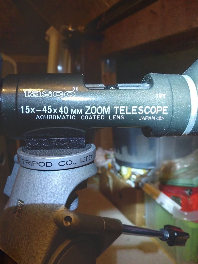 Luneta Tasco Zoom Teleskope 15x45x40