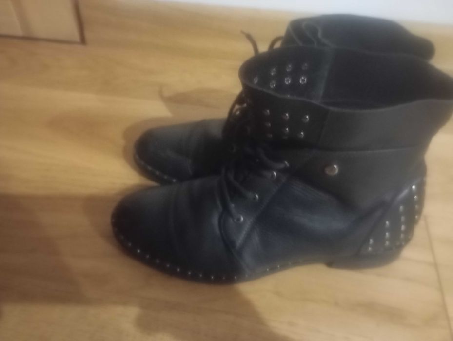 Buty skórzane Badura rozmiar 37
