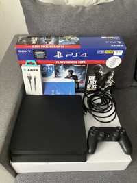 Playstation4 slim 1Tb 1 pad + cale okablowanie