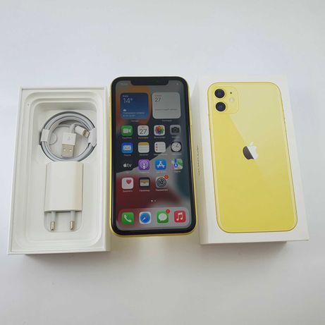 Apple iPhone 11 128 ГБ Yellow [ Гарантія 1 Рік]