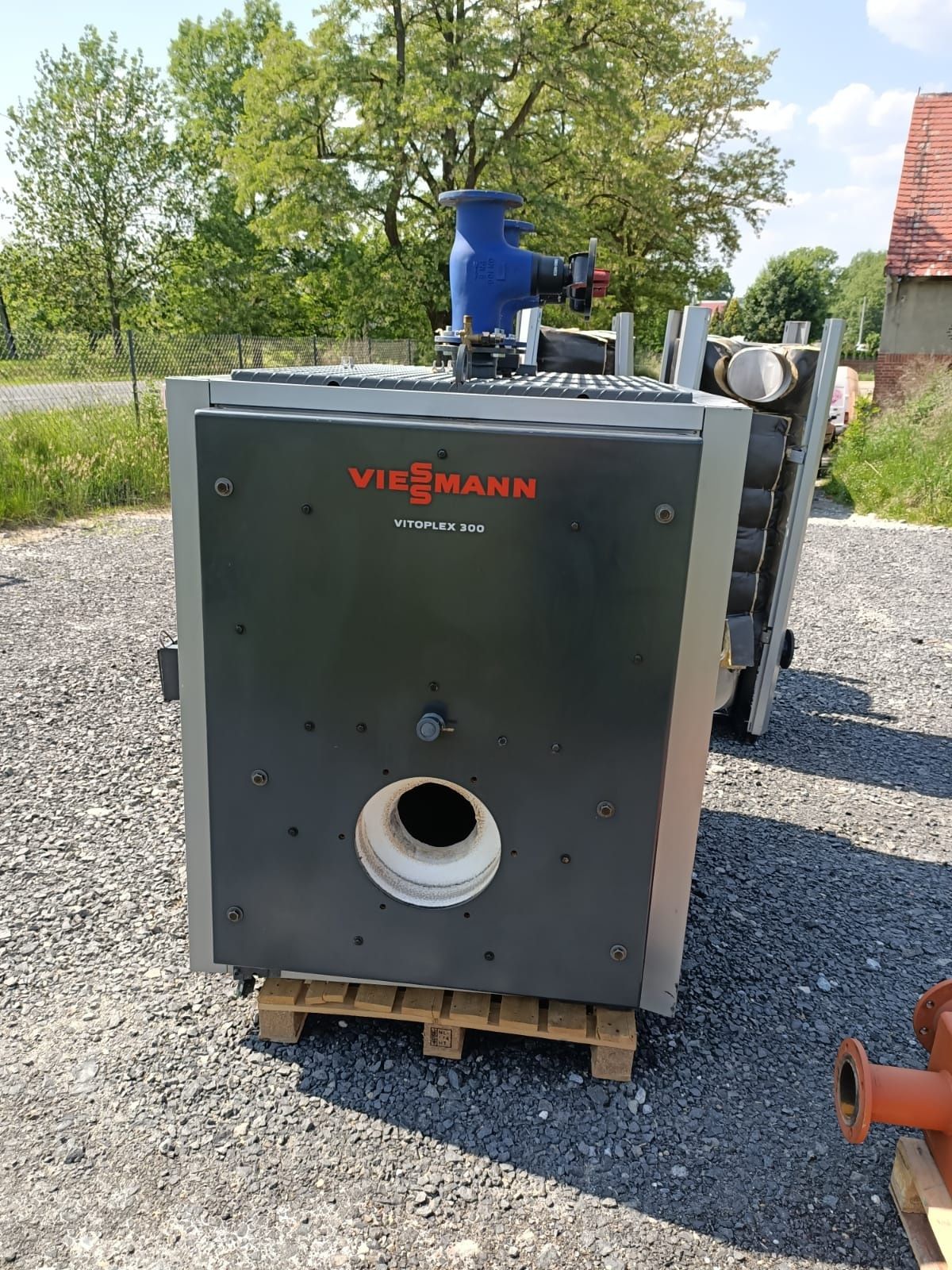 Piec gazowo olejowy Viessmann Vitoplex 300 rok prod 2017