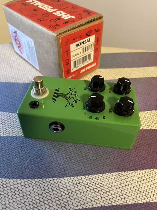 9 Tube Screamers num só pedal JHS Bonsai NOVO