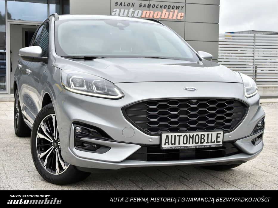 Ford Kuga ST-LINE X! Alcantara! Head-Up! Kamery! HAK elektr 4x4! 190KM JAK NOWY!