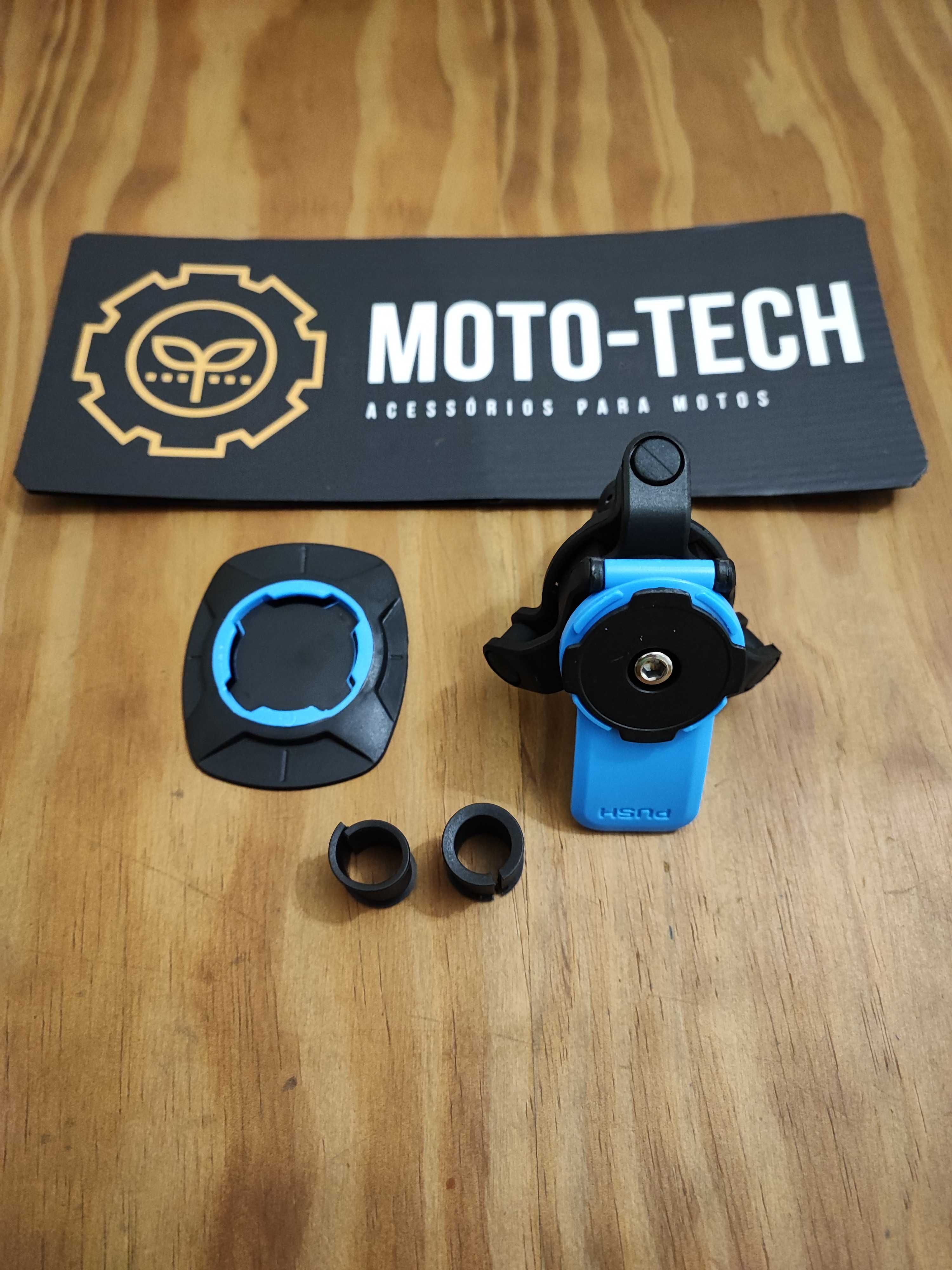 Suporte Quick Lock com amortecedor anti vibrações Moto/Bicicleta