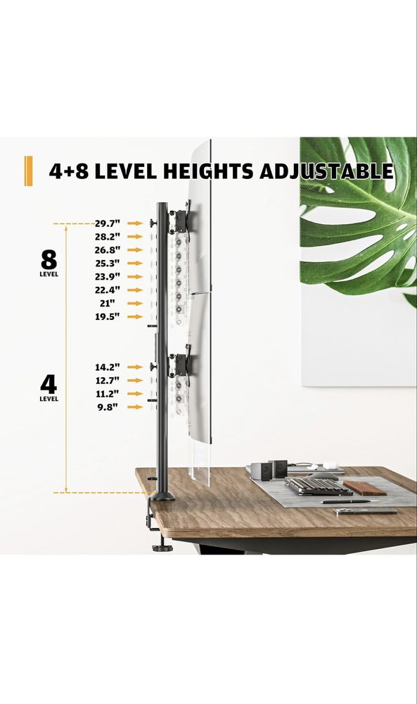 Suporte monitor de mesa HEMUDU