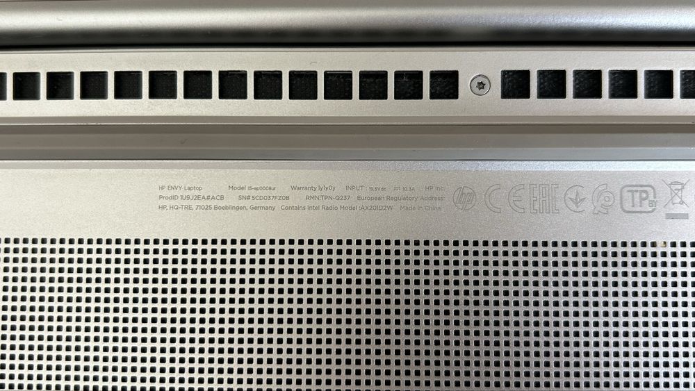HP ENVY - i5/GTX1660Ti/32RAM/1Tb/Windows 10 Pro/Model 15-ep0008ur
