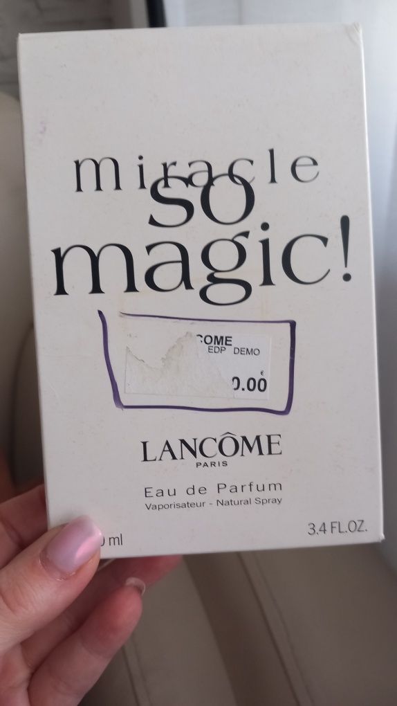 Nowe perfumy unikat Lancome miracle so magic 100 ml