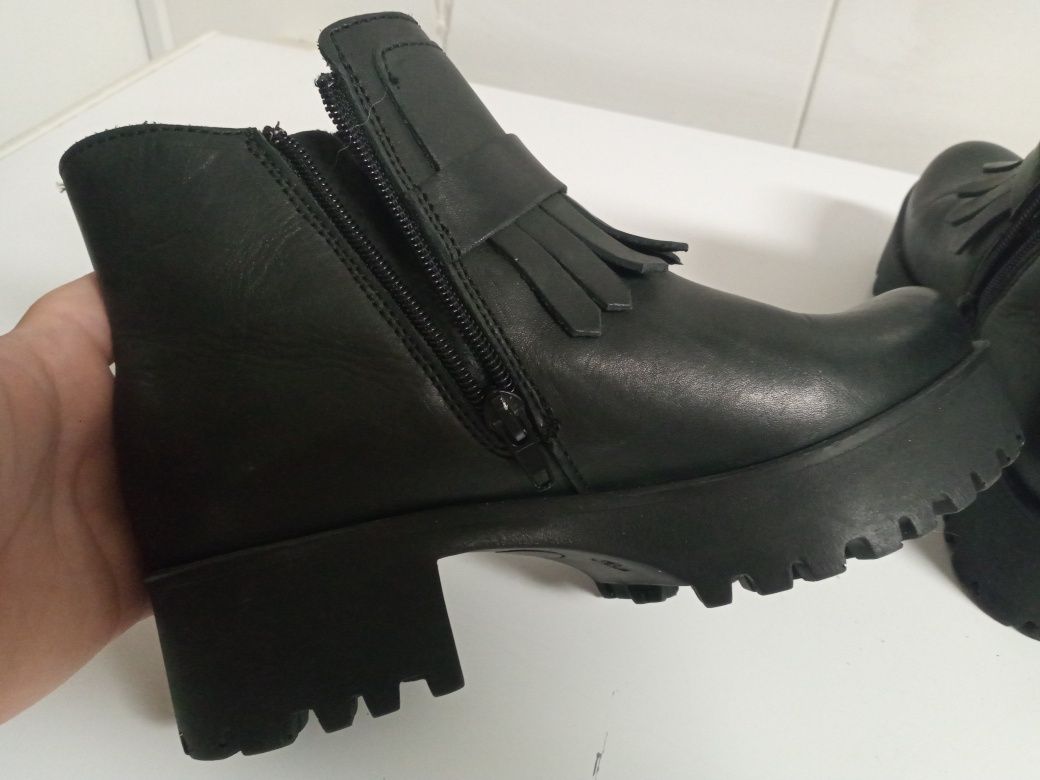 Botins novos NR 36 cabedal