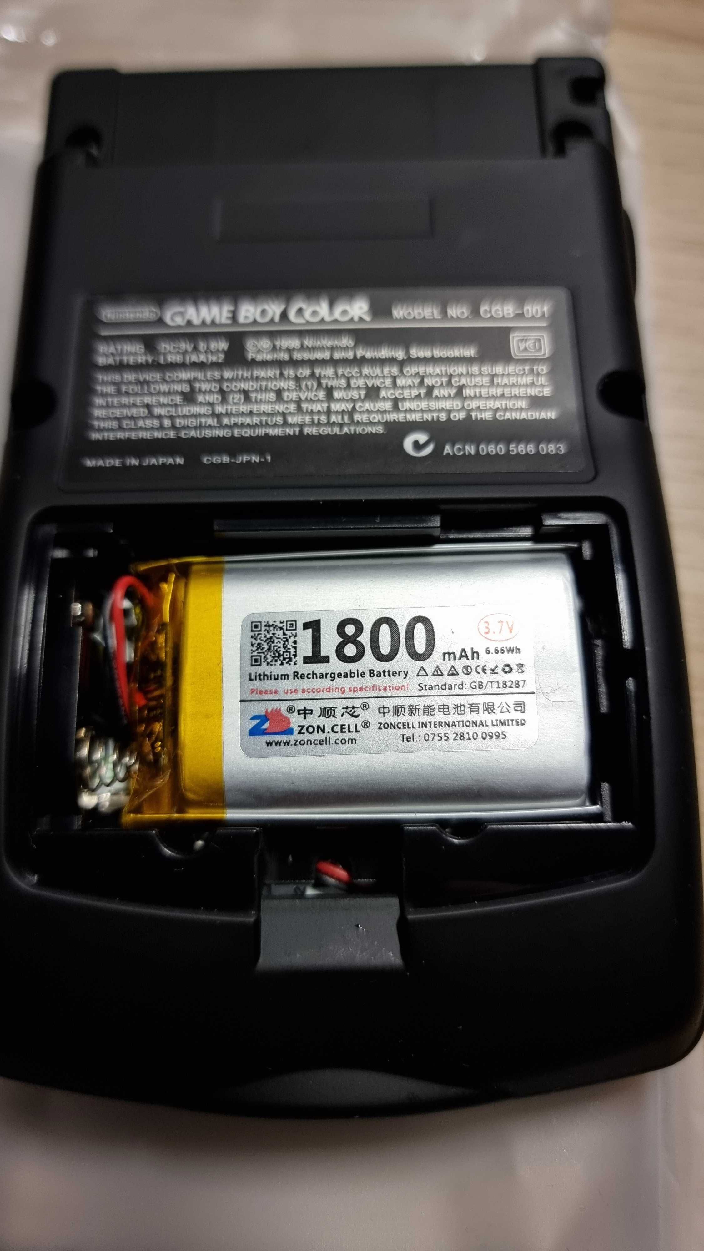 Gameboy Color IPS Q5 + Akumulator