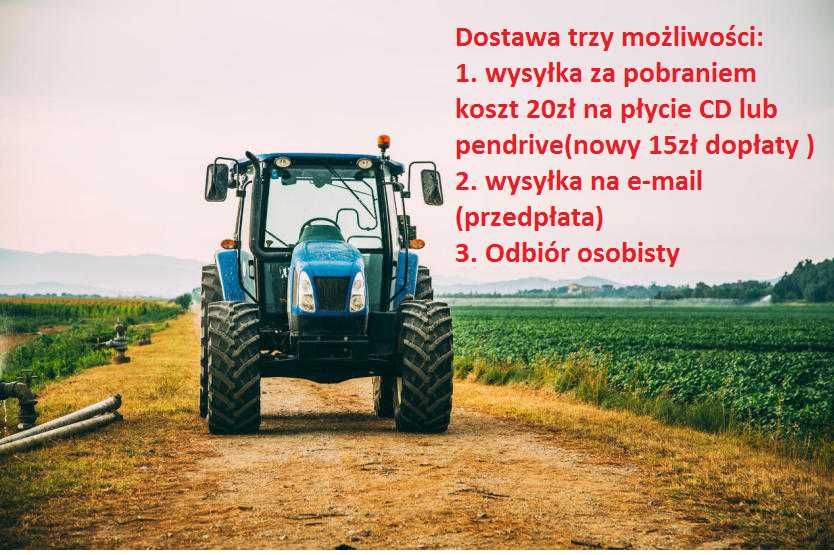 Kśiążka, instrukcja napraw ford, new holland 8160, 8260, 8360, 8560.