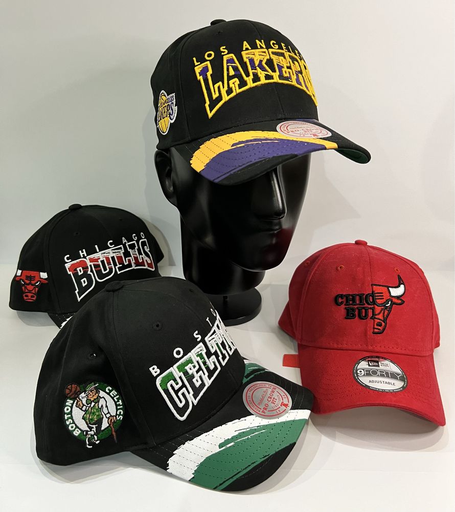 Кепка Mitchell&Ness NHL Lakers bulls оригінал