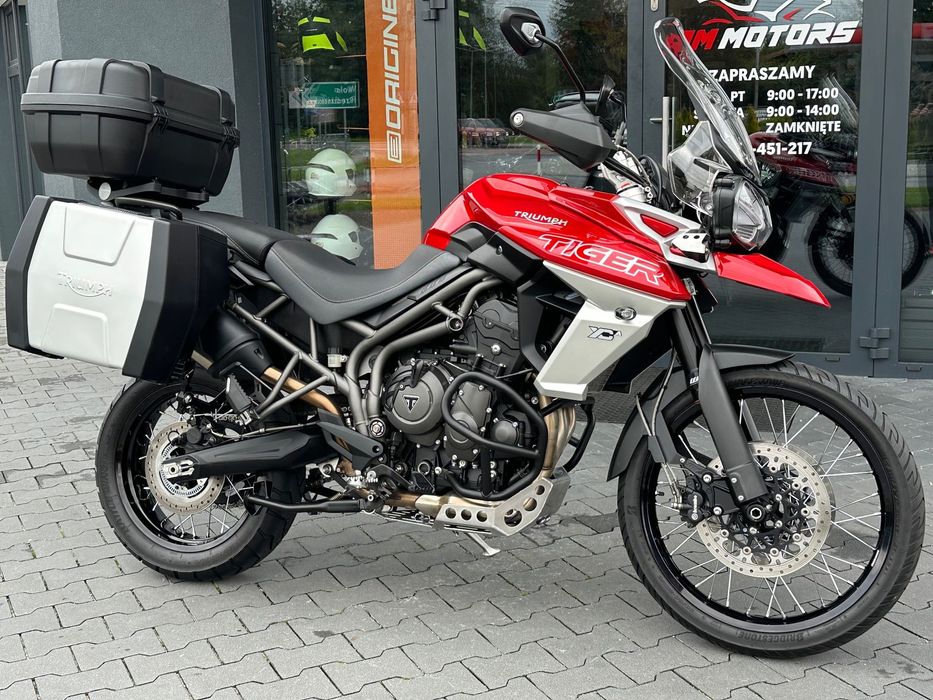 Triumph Tiger 800 XCA IDEALNY tylko15 240KM Pełna Opcja, 3 Kufry , Grzanie DOSTAWA