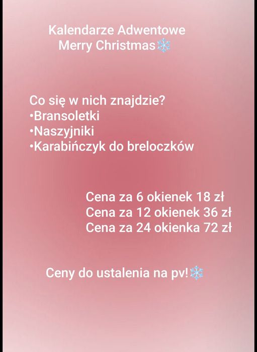 Kalendarze Adwentowe