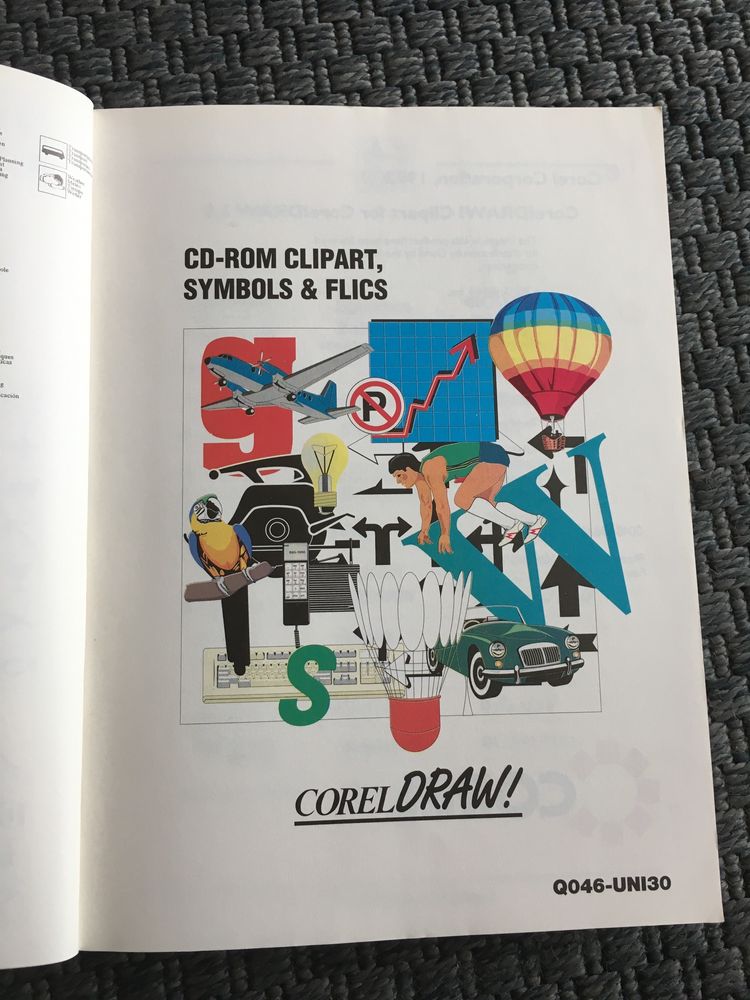 Corel Draw 3.0 | clipart, symbols & flics