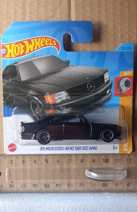 89 mercedes-benz 560 sec amg hot wheels