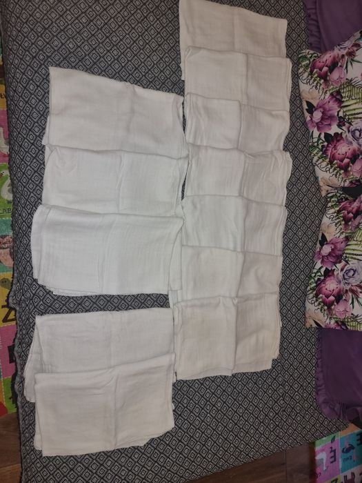 Pieluchy tetrowe białe