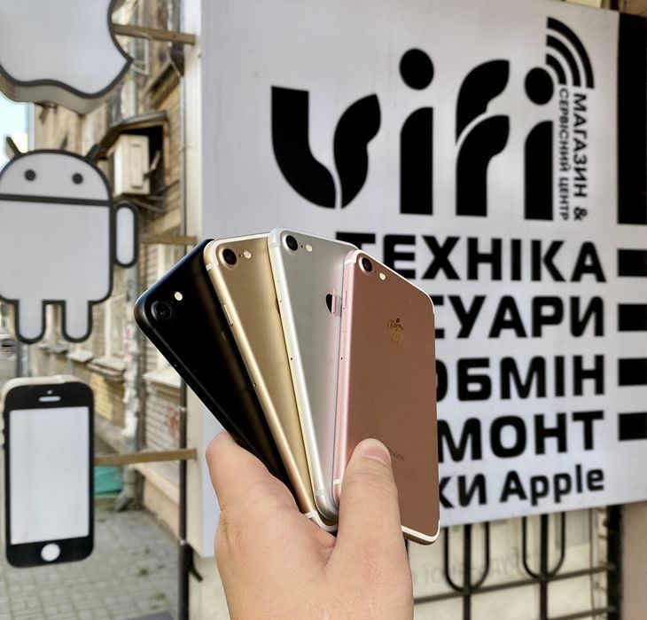 АКЦІЯ iPhone 7 32/128/256Gb Neverlock Оригінал Магазин Гарантія