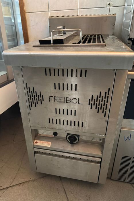 Grelhador a gás sem fumos