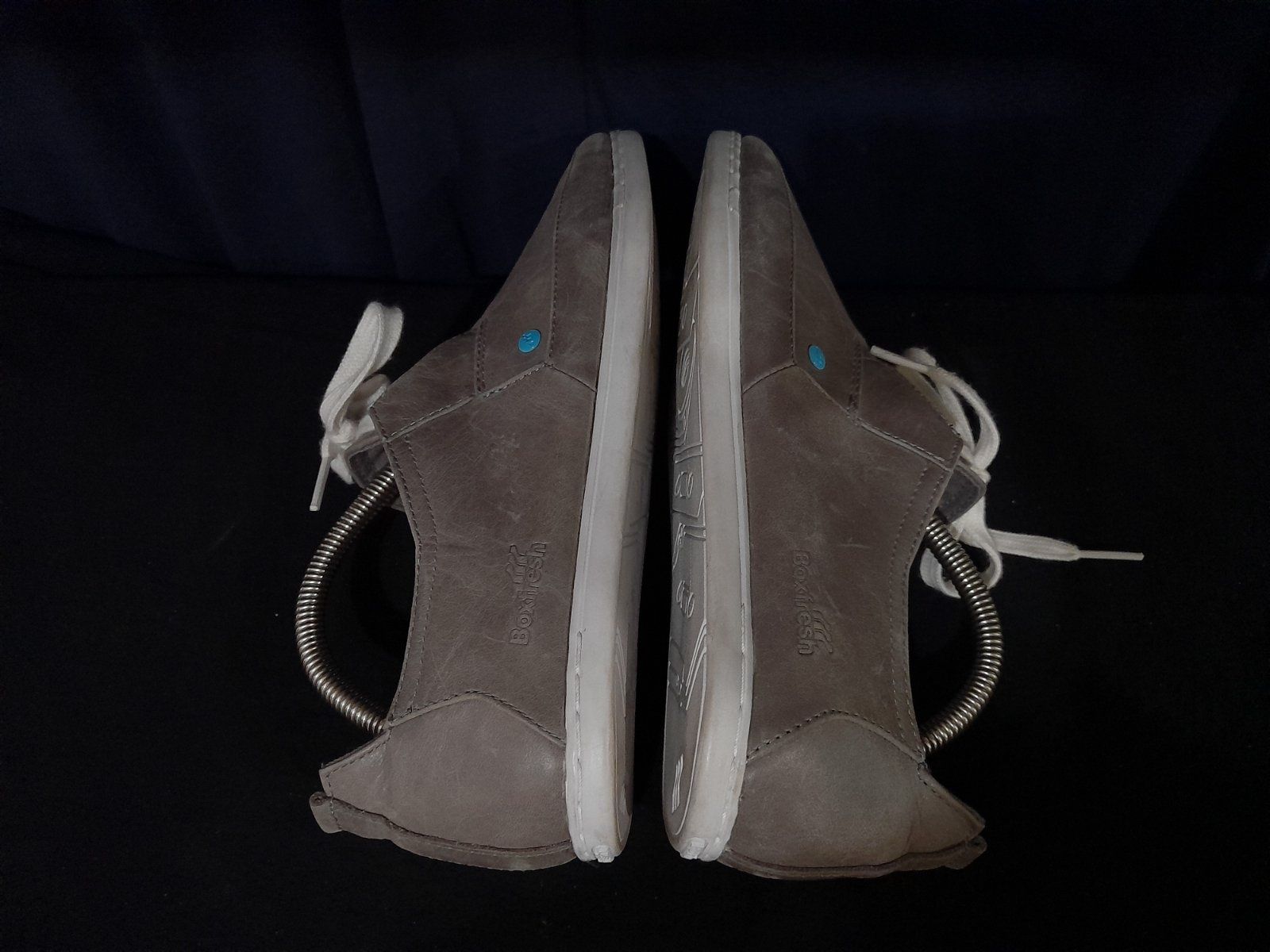 Кожаные легкие мокасины Boxfresh 40 размера