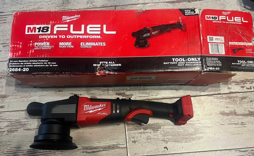 Акумуляторна безщіткова полірувальна машина Milwaukee 2684-20 M18 FUEL