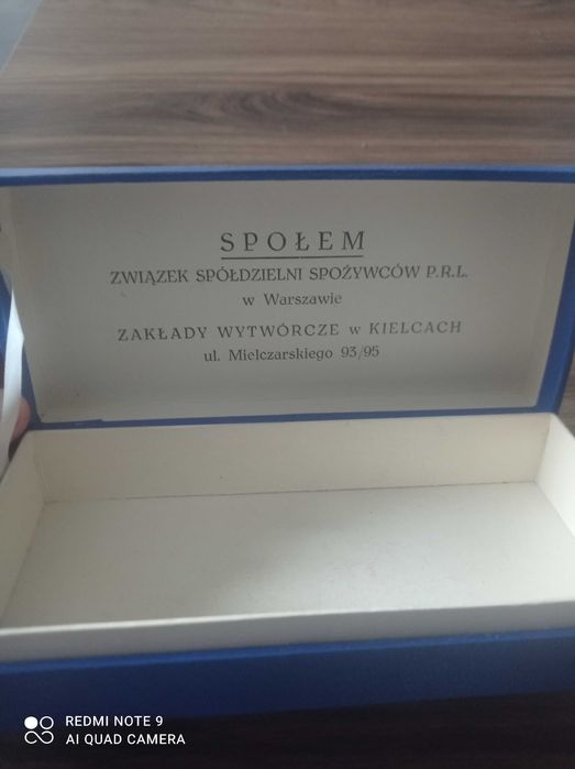 Społem pudełko kolekcjonerskie