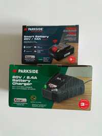 NOWY akumulator bateria PARKSIDE PAPS 204 A1, 20V, 4Ah + ładowarka