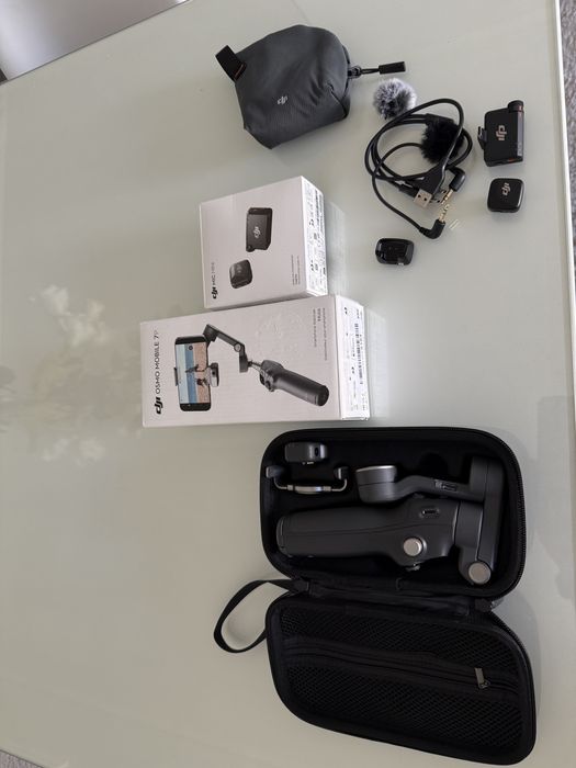 Dji osmo mobile 7p + dji min mini + bolsa