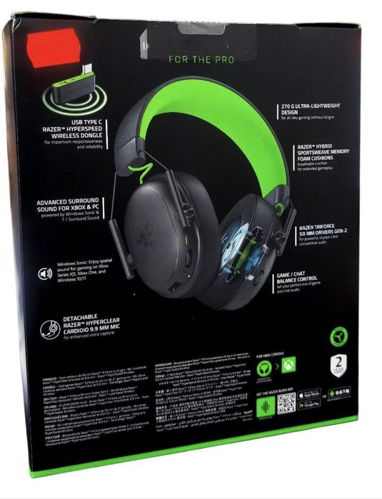 NA LEWARA nowe słuchawki RAZEN Blackshark V3 X HYPERSPEED z mikrofonem