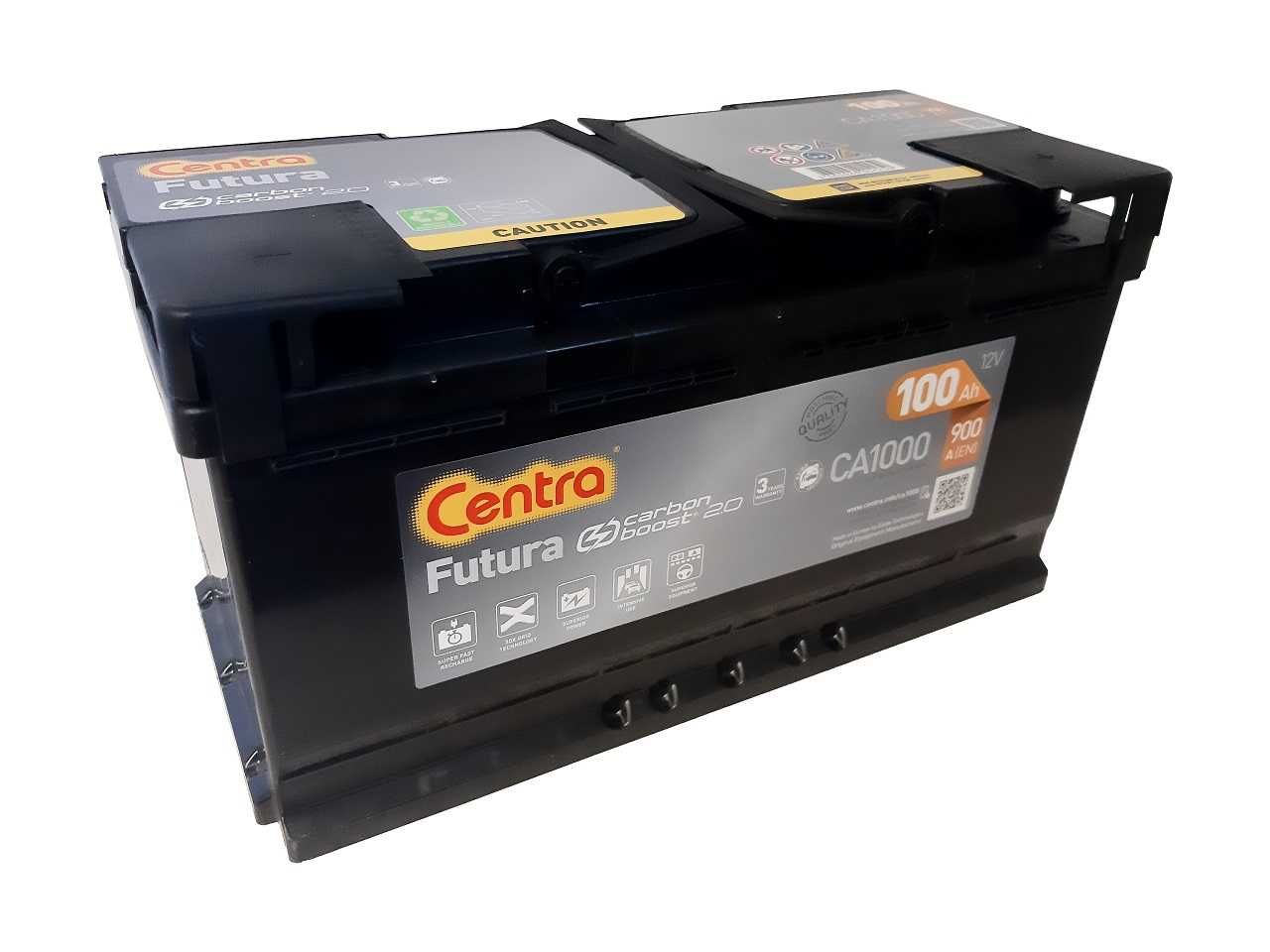 Akumulator samochodowy CENTRA FUTURA 100Ah 900A CA1000