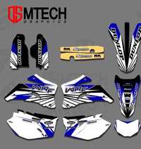 Kit de autocolantes para yhamaha wr250f 2007/2008