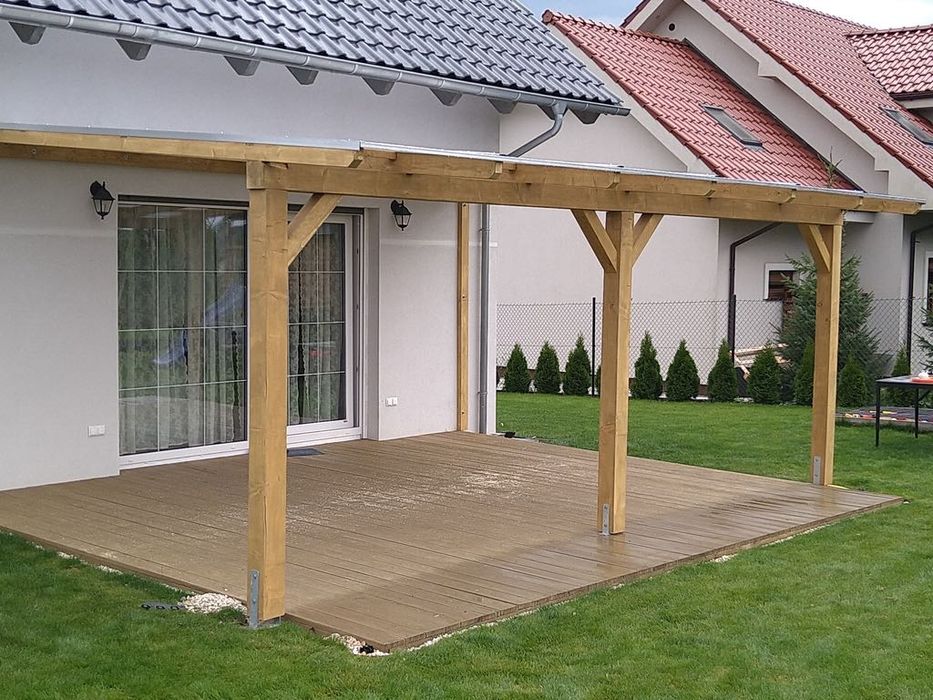 Zadaszenie tarasu pergola