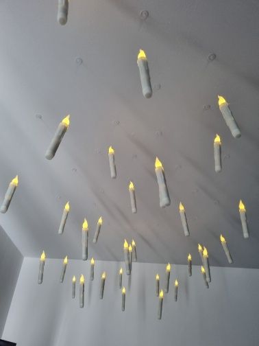 Набор свечей на батарейках парящие свечи с пультом управления свеча